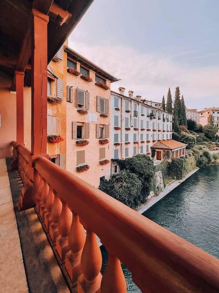 Ponte degli Alpini sul fiume Brenta